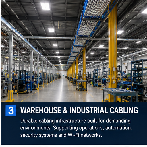 Warehouse Industrial Cabling