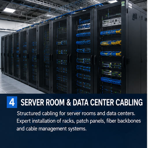 Server Room Data_Center Cabling